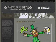 Tablet Screenshot of beercity.com